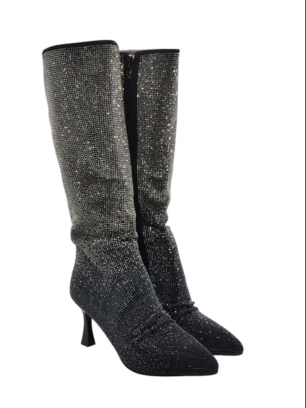 GUJA  25K134 KADIN TAŞLI KLASİK ÇİZME - Resim 5