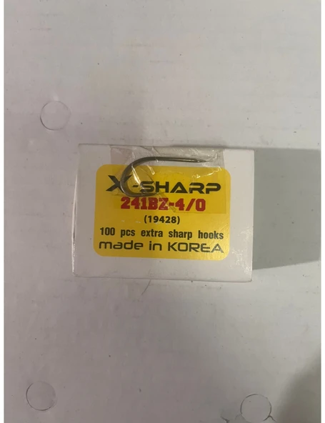 RİVER X-SHARP 241BZ-4/0 (19428) OLTA İĞNESİ ürün görseli 1