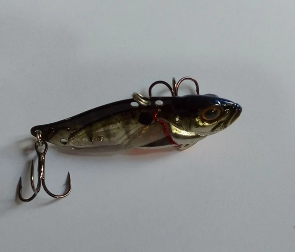 STRİKE PRO PJG-005B-UV  SE01E VİBRASYON SUNİ BALIK YEMİ 5.5 CM - Resim 2