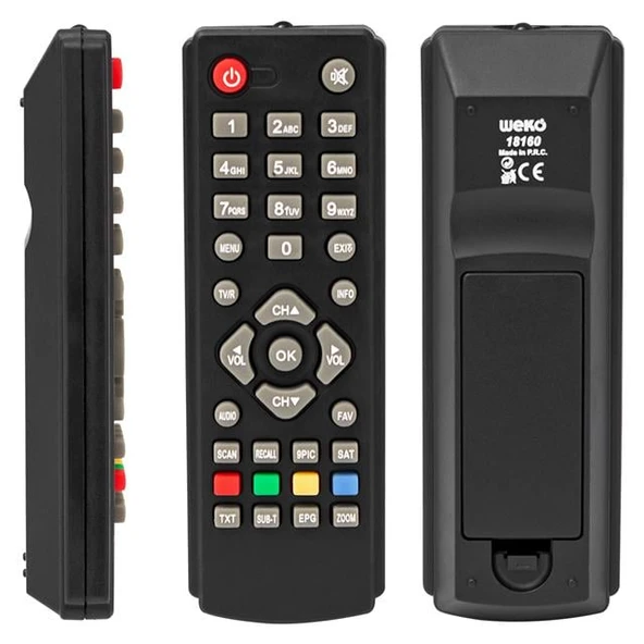 Magbox Exclusive Mini SD Scart * Magbox Scart Plus SD - Amstrad Mini SD Uydu Alıcı Kumandası ürün görseli 1