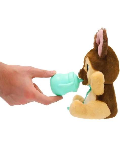 Baby Paws Yummy German Shepherd Çantalı Pelüş Köpek - Resim 5