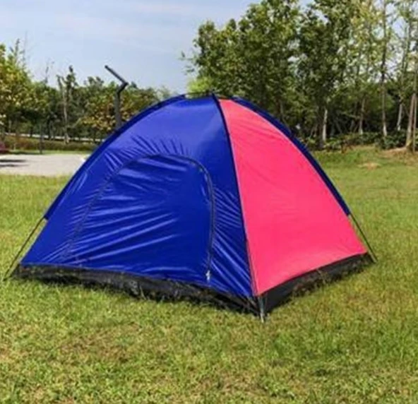 CAPTAİN KAMP ÇADIRI 7306 SİNEKLİKLİ VE ÇUBUKLU KOLAY KURULAN 220X250X150CM 6 KİŞİLİK - Resim 2