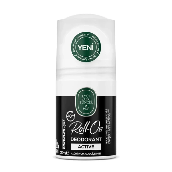 Eyüp Sabri Tuncer Erkek Roll On Deodorant 75 ml Active ürün görseli 1