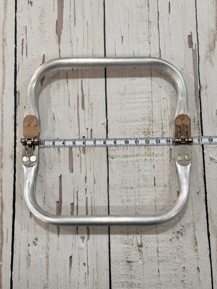 Metal Gizli Çanta Bursu 16 cm (1 Adet) - Resim 3