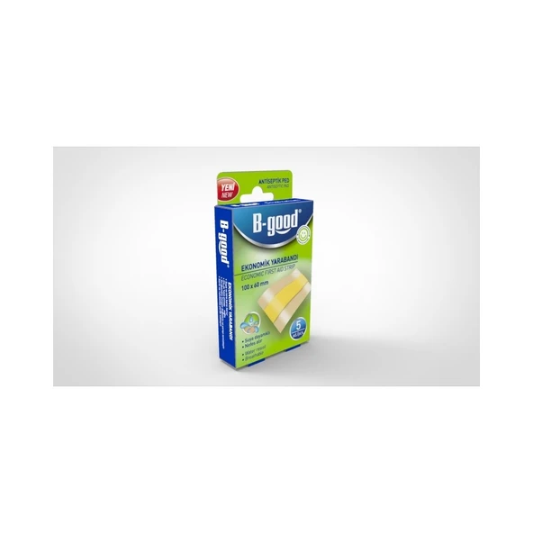 B-Good Ekonomik Yara Bandı 100mmX60mm 5 Adet ürün görseli 1