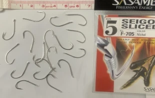 SASAME SEIGO SLİCED F-705  NO:5   OLTA İĞNESİ ürün görseli