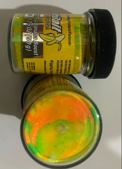 BERKLEY POWERBAİT RAİNBOW BANANA (MUZLU) BOOOST ALABALIK HAMURU (34351) ürün görseli