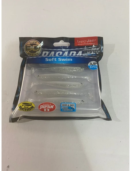 LUCKY JOHN BASARA SOFT SWİM 3.5''140403-TR001 SİLİKON YEM ürün görseli