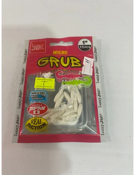 LUCKY JOHN MICRO GRUB :140159-026 SİLİKON  YEM ürün görseli