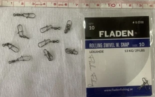 FLADEN ROLLING SWIVEL SNAP NO:10 #152208 HIZLI DEĞİŞİM KLİPSİ ürün görseli