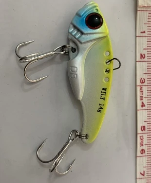 WİLY SPOİLED JİG COLOR:SP330 (14 GRAM) VİBRASYON YEM ürün görseli