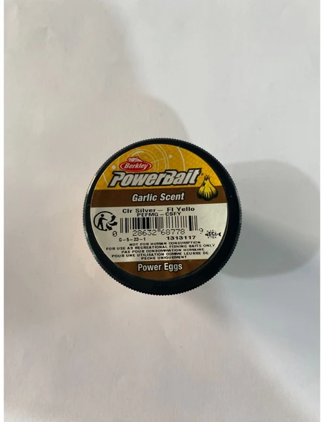 BERKLEY POWERBAİT GARLİC SCENT YELLOW POWER EGGS ALABALIK YEMİ(SARI 68778) - Resim 3