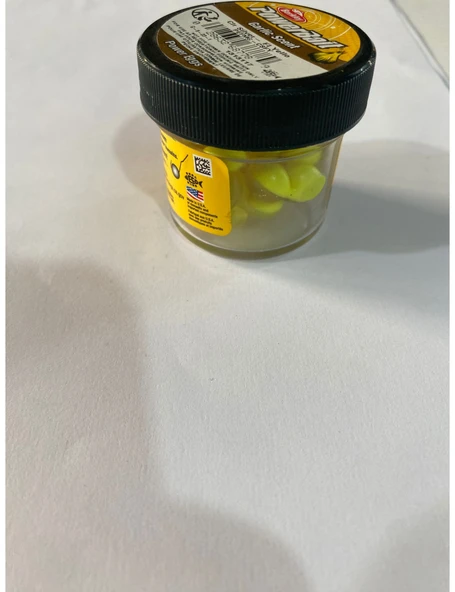 BERKLEY POWERBAİT GARLİC SCENT YELLOW POWER EGGS ALABALIK YEMİ(SARI 68778) - Resim 2