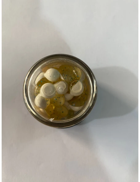 BERKLEY POWERBAİT  GARLİC SCENT WHİTE POWER EGGS ALABALIK YEMİ( BEYAZ 68776) ürün görseli