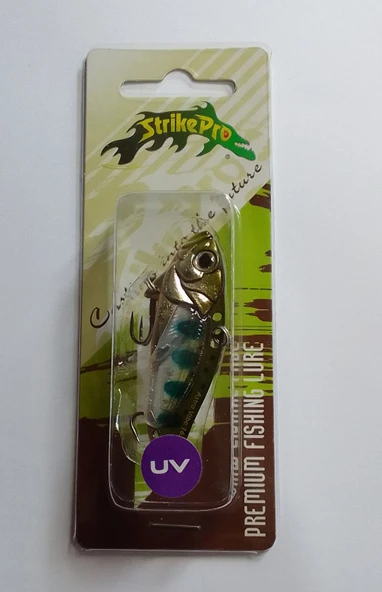 STRİKE PRO PJG-005B-UV VİBRASYON SUNİ BALIK YEMİ A152E 5.5 CM - Resim 2