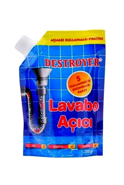 DESTROYER TOZ LAVABO AÇICI 300 GR ürün görseli 1