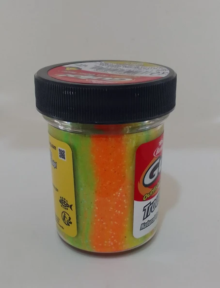 BERKLEY GULP RAİNBOW CANDY(GÖKKUŞAĞI) SARIMSAKLI ALABALIK HAMURU (52214) - Resim 2