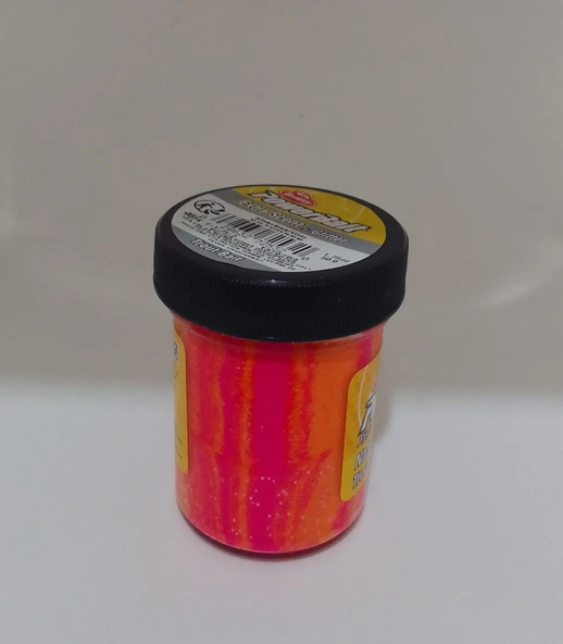 BERKLEY POWERBAİT ( SHERBET)72532 TURUNCU PEMBE RENK KARIŞIK ALABALIK HAMURU ürün görseli