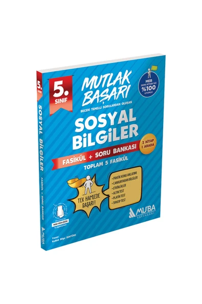MB 5.Sınıf Sosyal Bilgiler Fasikül + Soru Bankası ürün görseli