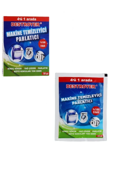 destroyer Makina Ve Kireç Temizleyici 50 Gr ürün görseli 1