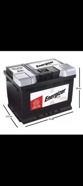 Energizer 12 volt 60 amper efb akü ürün görseli 1