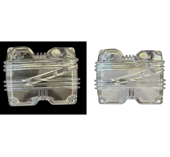 Kuba Çita Külbütör Kapağı Şeffaf - Plastik ürün görseli 1