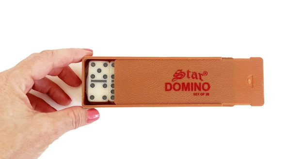 Star Plastik Kutulu Domino Seti - Resim 4