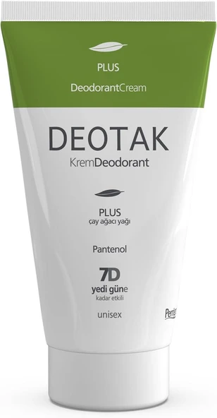 2 Adet Deotak Plus Ekstra Koruma 7 Güne Kadar Etkili Krem Deodorant 35 ml - Resim 4