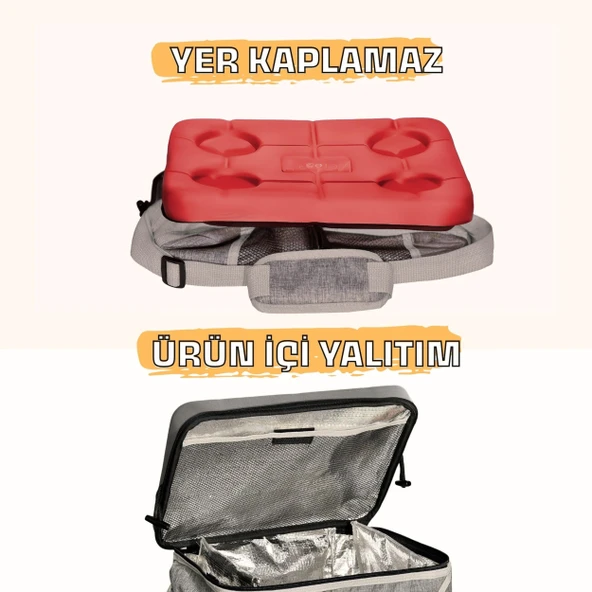 28 Lt Pro Eva  İzolasyonlu Çanta  ( 1176 SOFT COOLER ) - Resim 2