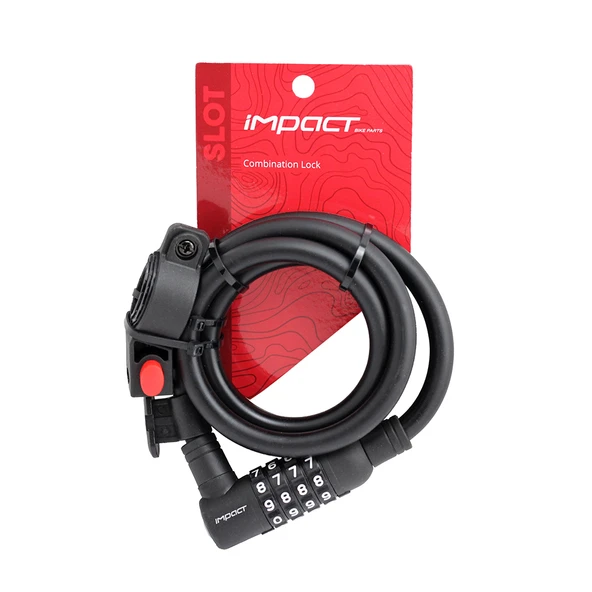 IMPACT Kilit - SLOT, 12x1500, Şifreli, Braketli, Siyah ürün görseli