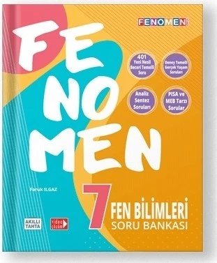 Gama Yayınları 7. Sınıf Fen Bilimleri Fenomen Soru Bankası Yeni 2022 ürün görseli