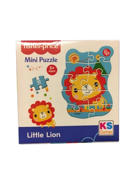 KS 13423 Fisher Price Mini Puzzle Aslan ürün görseli 1