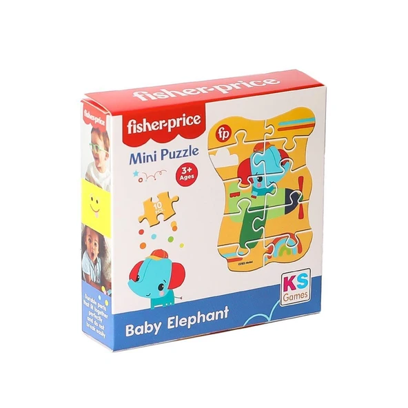 KS 13423 Fisher Price Mini Puzzle Fil ürün görseli 1