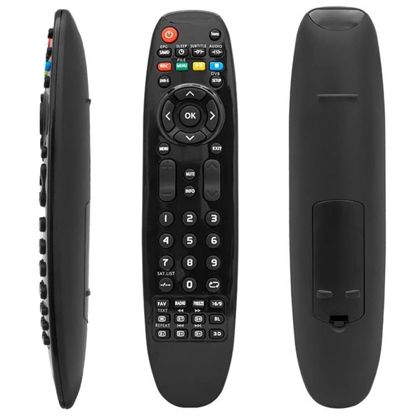 Hey Sunny-Axen-Woon 3D Altı Üstü Oval Lcd Led Tv Kumandası ürün görseli 1