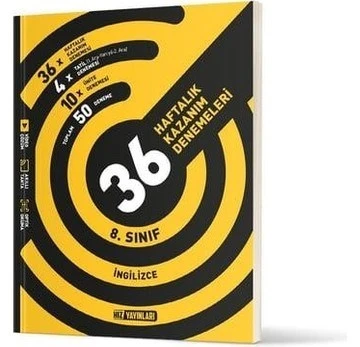 8. Sınıf İngilizce Haftalık Deneme ürün görseli