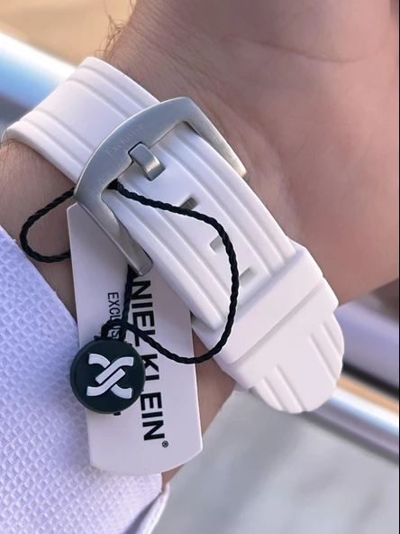 Daniel Klein Silikon Kordon İtalyan Tasarım Bileklik Hediyeli 2Yıl Garantili Erkek Kol Saati 10691.3 - Resim 5