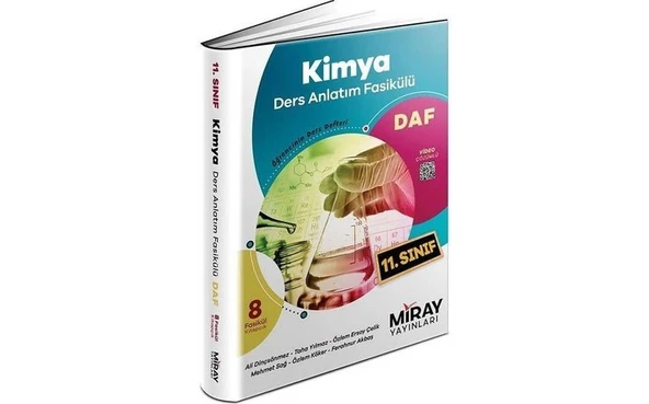 11. Sınıf Kimya Ders Anlatım Fasikülleri ürün görseli 1