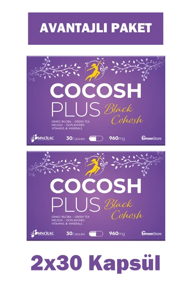 Cocosh Plus 30 Kapsül 2 Adet ürün görseli 1
