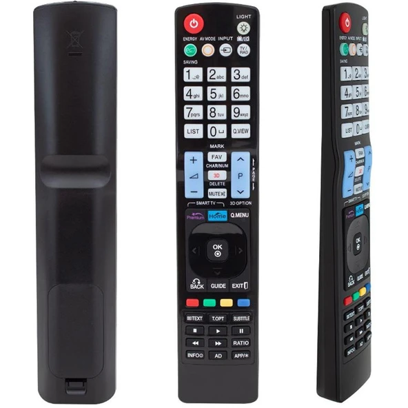 Hey Lg Premıum Tuşlu Lcd Led Tv Kumanda Akb72914050-Rc0931-082019001 ürün görseli 1