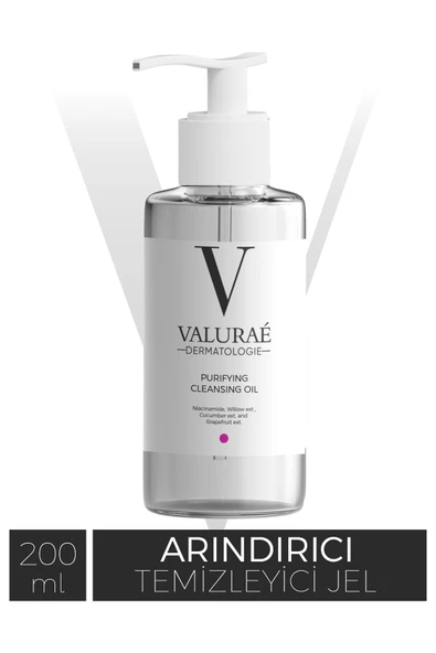 Valurae Purifying Cleansing Oil 200 ml ürün görseli