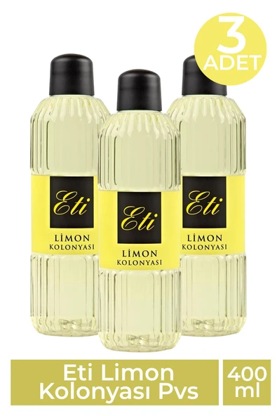 Eti Limon Kolonyası Pvs 400 ml 3 Adet ürün görseli 1