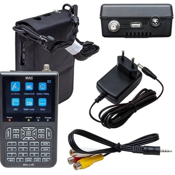 Mag Görüntülü Ekranlı Uydu Ayar Cihazı-Yön Bulucu - Resim 5