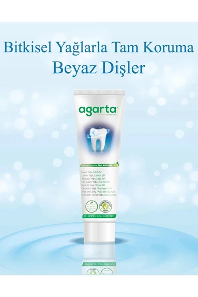 Agarta Bitkisel Tam Koruma Diş Macunu Tüp 100 ml - Resim 2