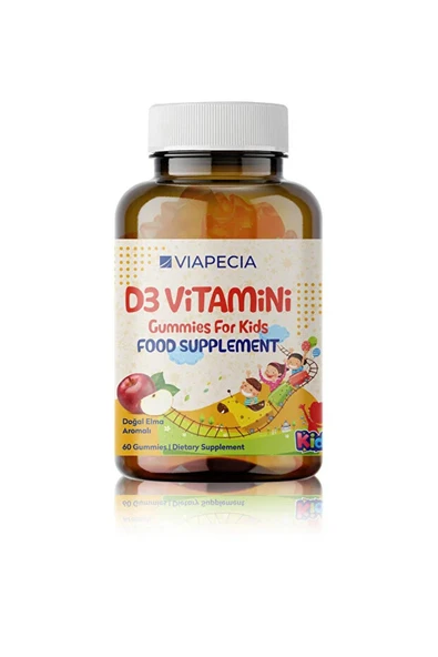 Viapecia Vitamin D3 Gummies 60 Pieces ürün görseli 1