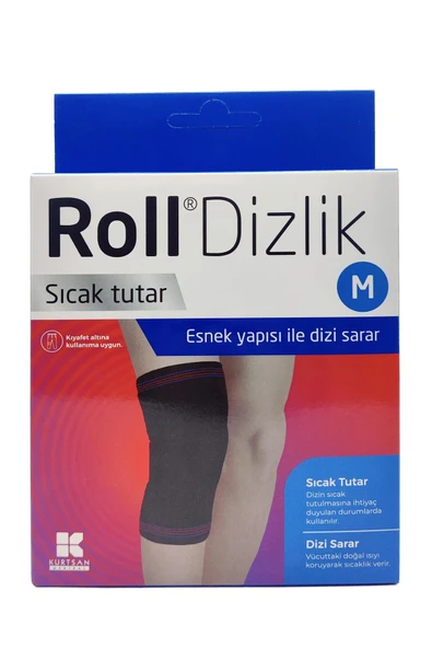 Roll Dizlik Medium - Siyah ürün görseli