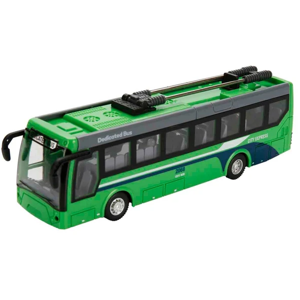 1:32 Suncon Işıklı Uzaktan Kumandalı Şehir Otobüsü - Resim 2