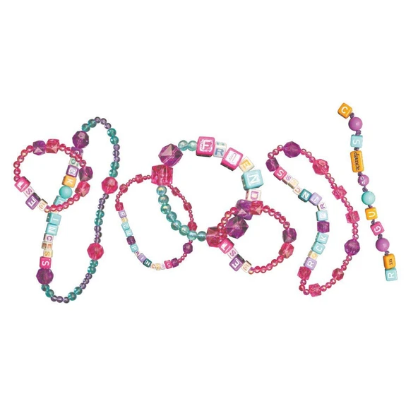 Pretty Pinky 2in1 Harfli Boncuk Hobi Seti - Resim 2