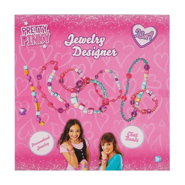 Pretty Pinky 2in1 Harfli Boncuk Hobi Seti - Resim 4