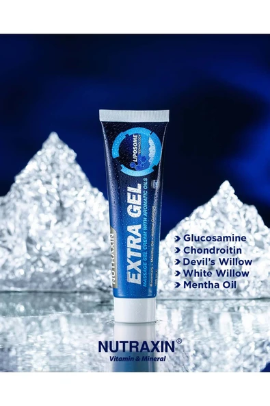 Nutraxin Extra Gel Mentol Ferahlığı Masaj Jeli 100 ml - Resim 2
