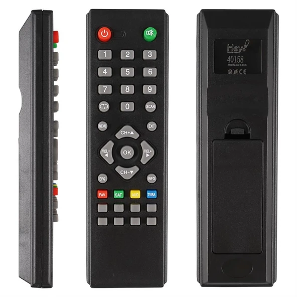 Hey Dıgılıne Dg-105 Minix Rowell 9Pıc Tuşlu Epgli Uydu Kumandası ürün görseli 1